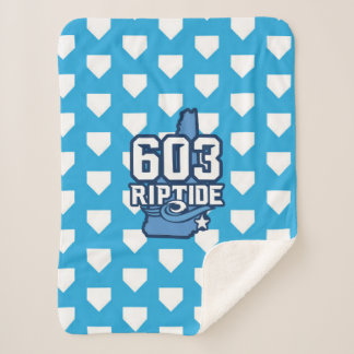 603 Riptide Sherpa Blanket (Home Plate)