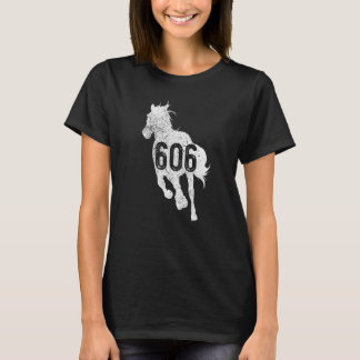 606 Kentucky Map Morehead Pikeville Middlesborough T-Shirt