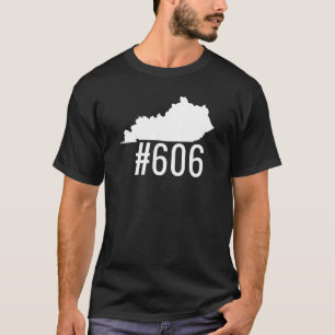 606 Kentucky Map New Vintage Area Code 606 Kentuck T-Shirt