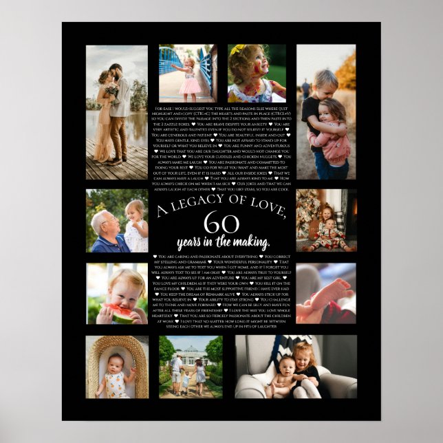 60 A legacy of love, 70 years in the making. 50th Poster (Front)