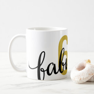 60 and Fabulous 60th Birthday Gift Coffee Mug