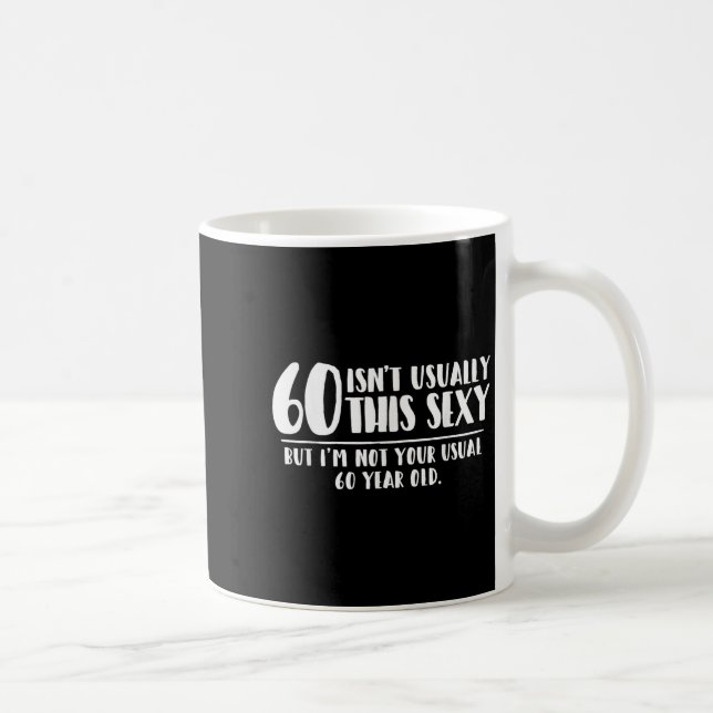 60 And Y Shirt Funny 60th Birthday Gift  Coffee Mug (Right)