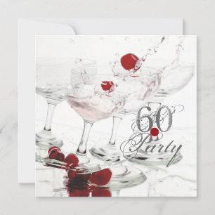 60 Birthday celebration party major CUSTOMIZE Invitation