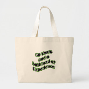 60 butt-load large tote bag