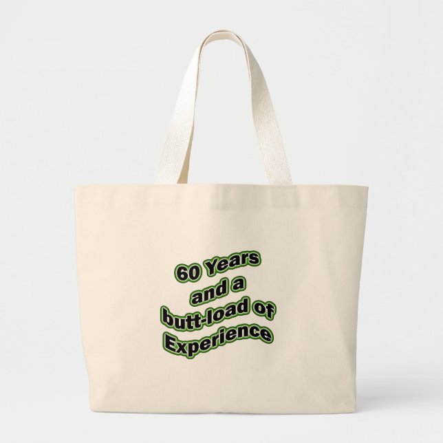 60 butt-load large tote bag (Front)