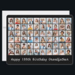 60 Photo Collage Add Any Age & Name Birthday Card<br><div class="desc">Create your own 60 Photo Collage for Christmas, Birthdays, Weddings, Anniversaries, Graduations, Father's Day, Mother's Day or any other Special Occasion, with our easy-to-use design tool. Add your favourite photos of friends, family, vacations, hobbies and pets and you'll have a stunning, one-of-a-kind photo collage, perfect for home decoration, gift giving...</div>