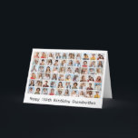 60 Photo Collage Add Any Name & Age Birthday Card<br><div class="desc">Create your own 60 Photo Collage for Christmas, Birthdays, Weddings, Anniversaries, Graduations, Father's Day, Mother's Day or any other Special Occasion, with our easy-to-use design tool. Add your favourite photos of friends, family, vacations, hobbies and pets and you'll have a stunning, one-of-a-kind photo collage, perfect for home decoration, gift giving...</div>