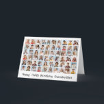 60 Photo Collage Add Any Name & Age Birthday Card<br><div class="desc">Create your own 60 Photo Collage for Christmas, Birthdays, Weddings, Anniversaries, Graduations, Father's Day, Mother's Day or any other Special Occasion, with our easy-to-use design tool. Add your favourite photos of friends, family, vacations, hobbies and pets and you'll have a stunning, one-of-a-kind photo collage, perfect for home decoration, gift giving...</div>