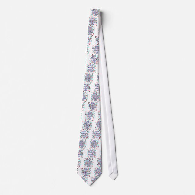 60 Red Dots Old Tie (Front)