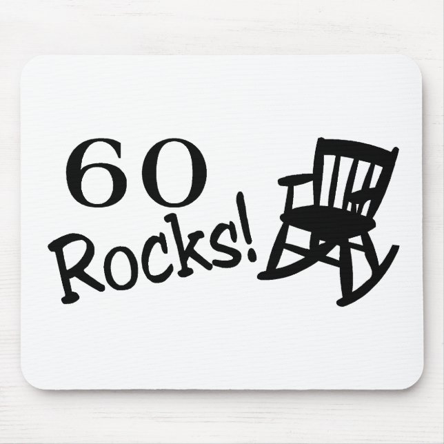 60 Rocks (Rocker) Mouse Mat (Front)
