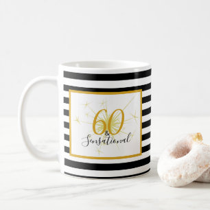 60 & SENSATIONAL 60th Birthday Gift Mug
