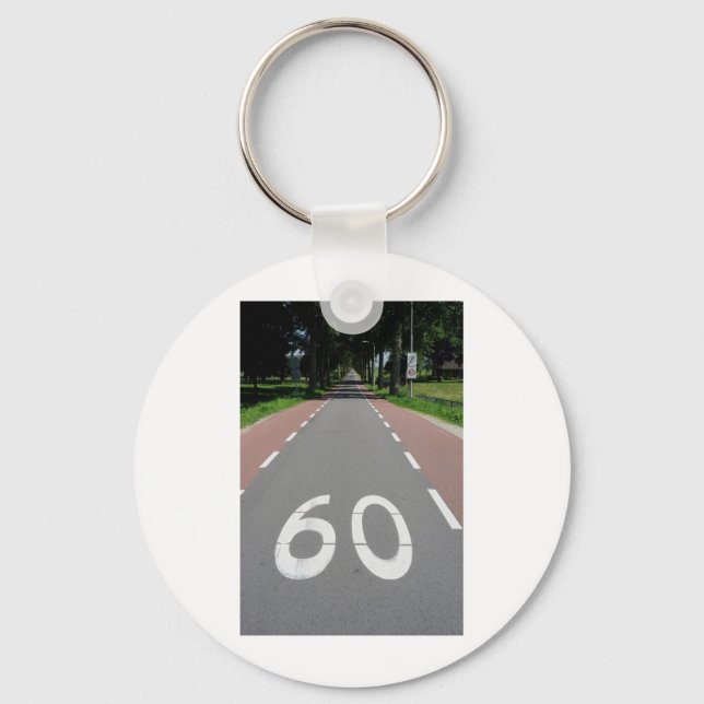 60 sixty key ring (Front)