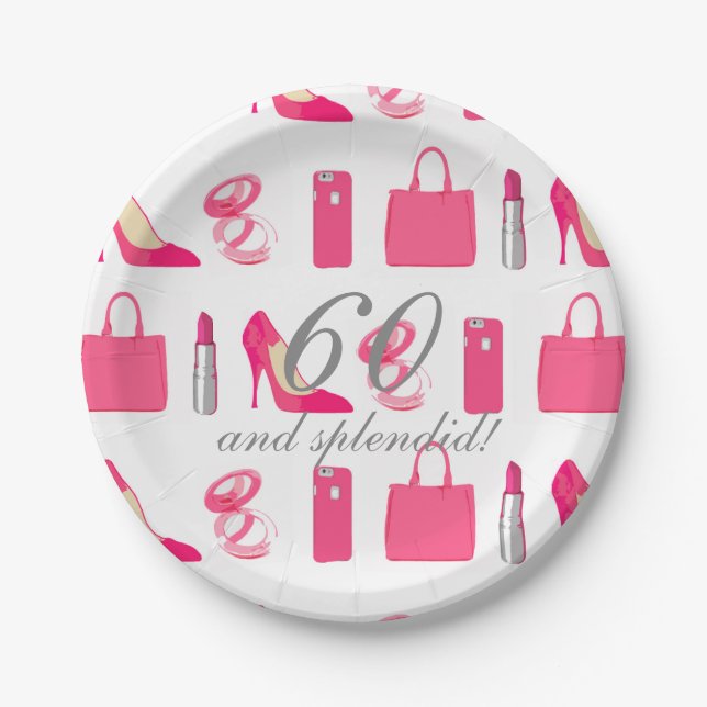 60 & Splendid paper plate (Front)