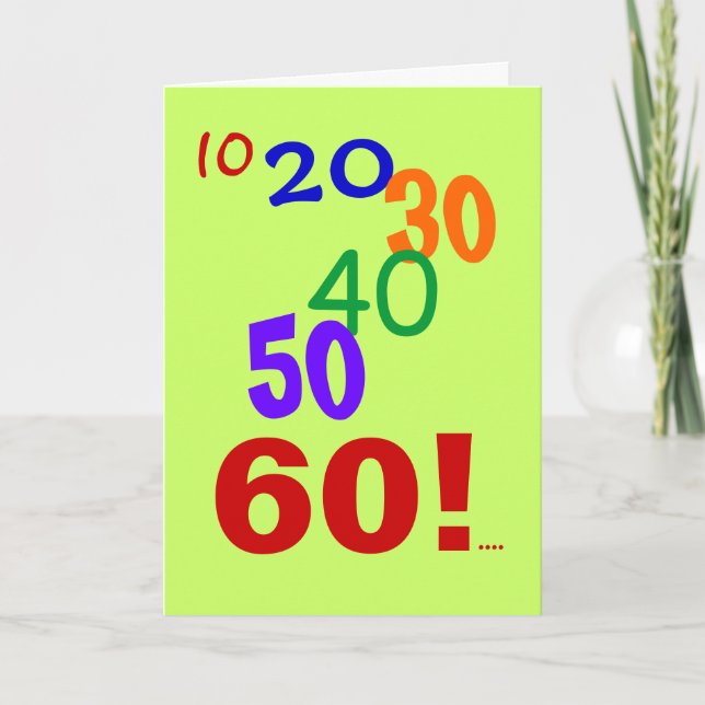 60 Still Accounting CPA Accountant 60th Birthday Card (Front)