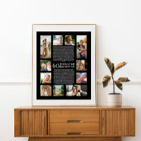 60 things we love about you birthday photo collage