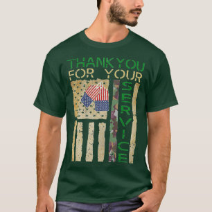 60 Veterans Day Thank You for your Service Soldier T-Shirt
