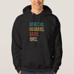 60 Wedding Aniversary For Him Amazing Husband Sin Hoodie