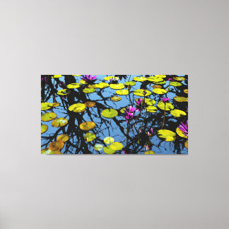 60"x40" canvas art with "Calm Waters" image