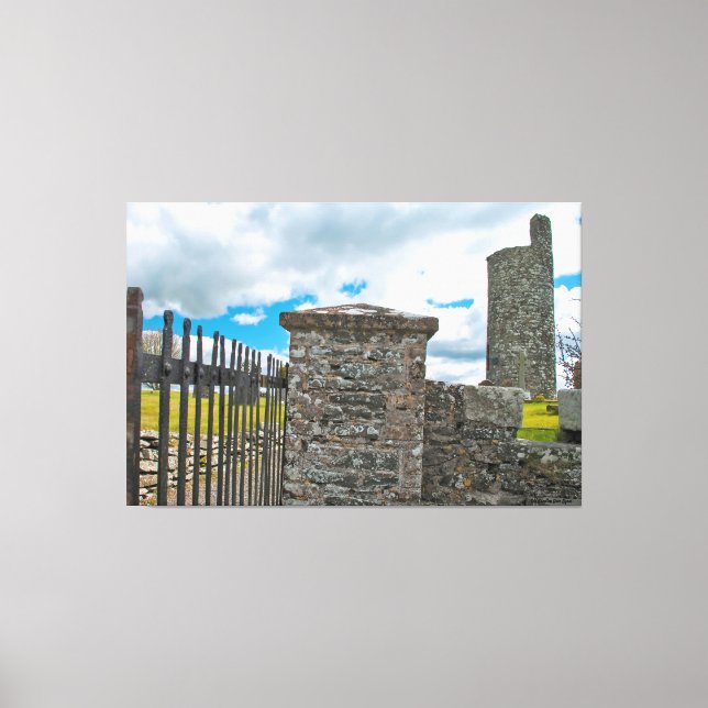 60" x40"  Canvas Print Old Kilcullen, Kildare (Front)