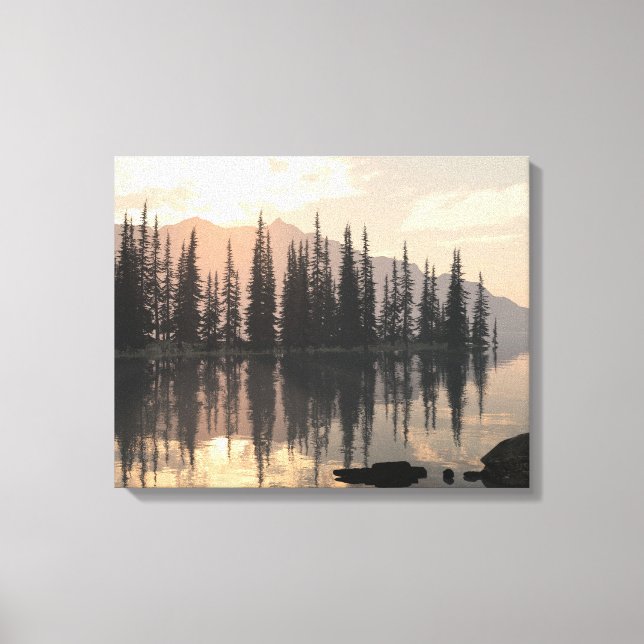 60" x 40" Canvas art w' "Glorious Morning" image (Front)