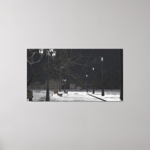 60" x 40" Canvas Art with "City Park" image