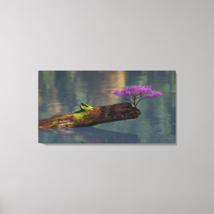 60" x 40" paper poster with "Rebirth" image Canvas Print