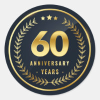 60 Year Anniversary Envelope Seal