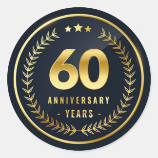 60 Year Anniversary Envelope Seal