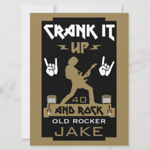 60 Year Old Rockers Birthday Card