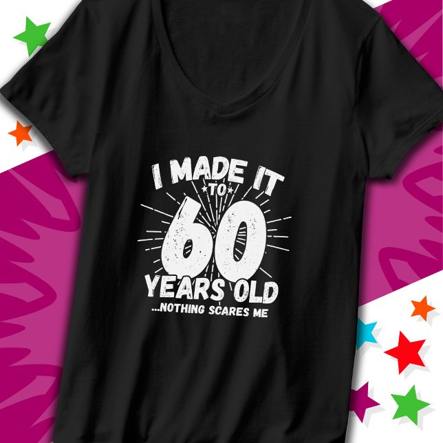 60 Year Old Sarcastic Meme Funny 60th Birthday T-Shirt (Creator Uploaded)