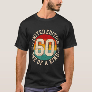 60 year old vintage 1966 limited edition 60th T-Shirt