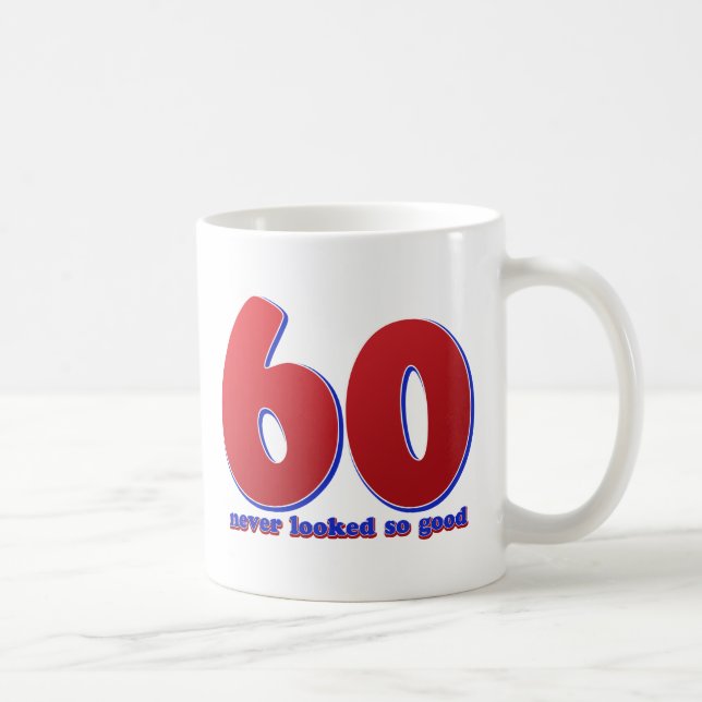 60 years coffee mug (Right)