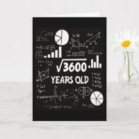 60 Years Old Bday Math Teacher 60th Birthday Gift