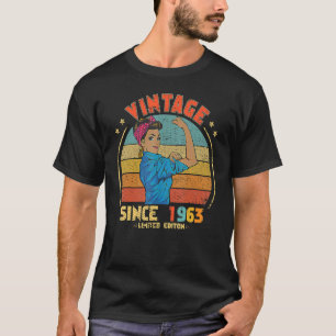 60 Years Old Vintage 1963 60th Birthday 20 T-Shirt