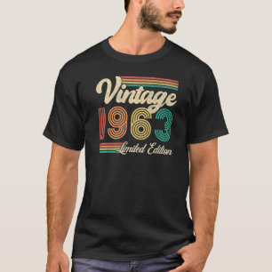 60 Years Old Vintage 1963  60th Birthday   50 T-Shirt