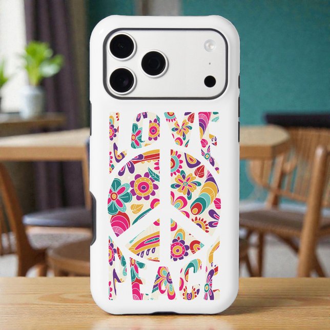 60s 70s Hippy Hippie Peace Sign (Creator Uploaded)