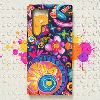 60s 70s Hippy Hippie Psychedelic Samsung Galaxy Case