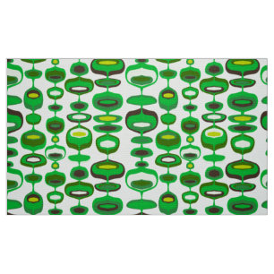 60s 70s mod retro fabric pattern