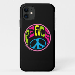 60's, 70's Peace Sign iPhone 11 Case