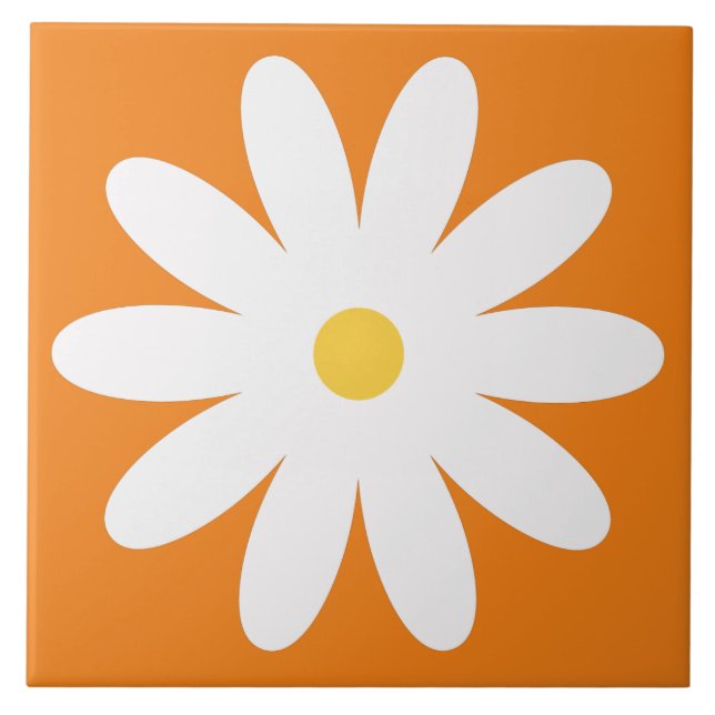 60s 70s retro flower tile (Front)