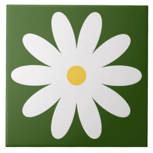 60s 70s retro flower tile