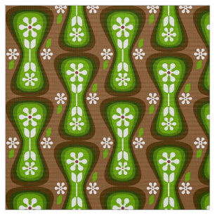 60s 70s yoni styled retro fabric