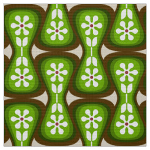 60s 70s yoni styled retro fabric