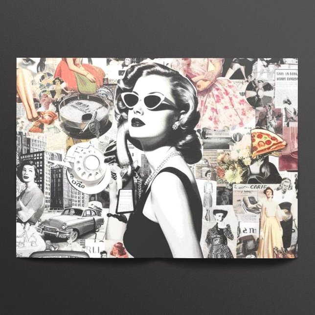 60s Abstract Collage Tissue Paper (Creator Uploaded)