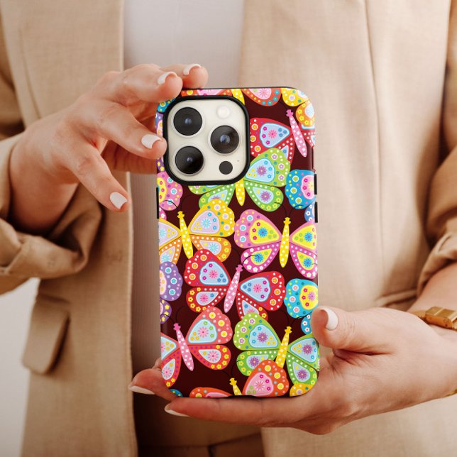 60s Butterfly iPhone | Butterfly iPhone Case-Mate Case (Creator Uploaded)