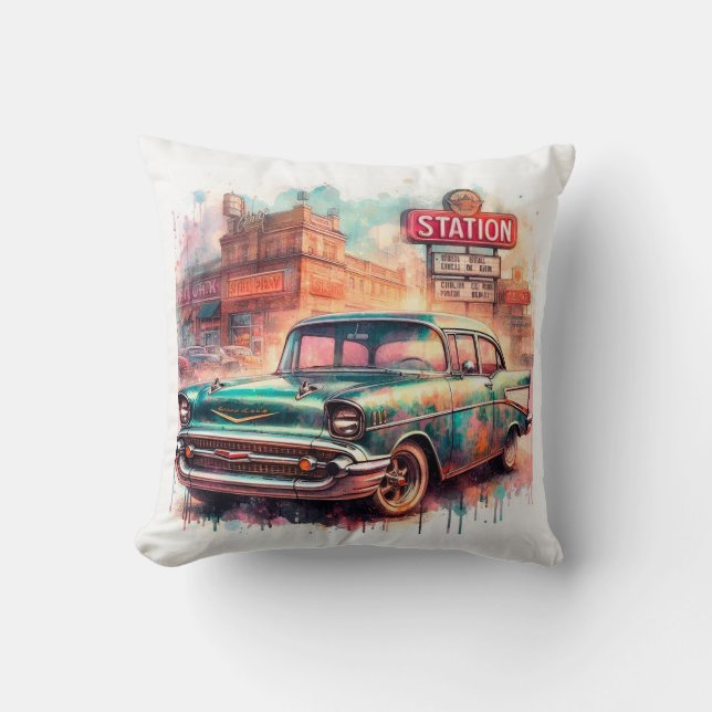 60s car cushion (Front)