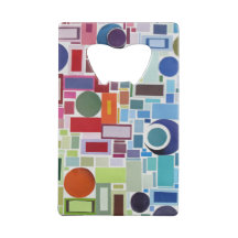 60's Disco Retro Mosaic Collage Abstract