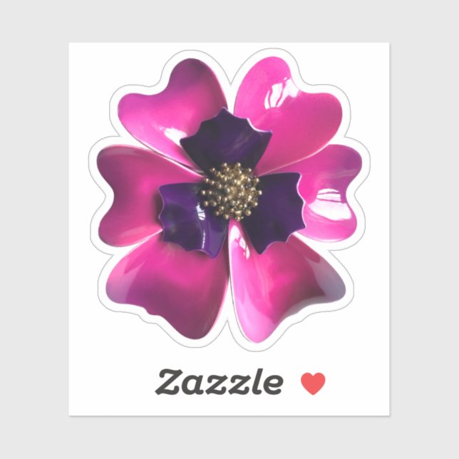 60s MOD Hippie Orchid  Flower Spring Wedding (Sheet)