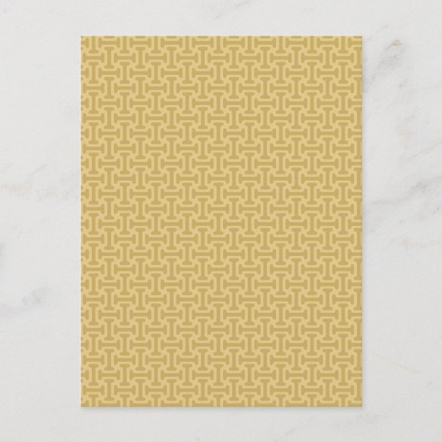 60s Paper Pattern Postcard (Front)