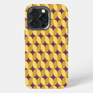60s Retro Patterned iPhone 13 Pro Case
